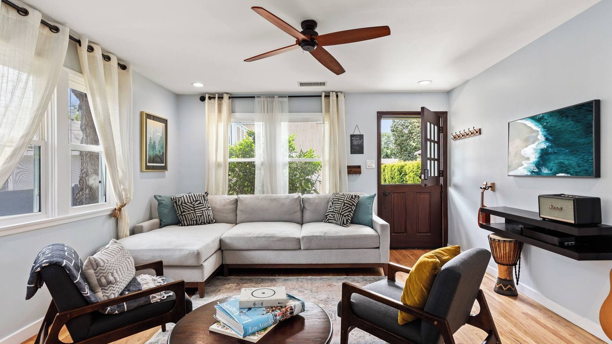 Zaferia House | Family Home w/Dedicated Workspace and EV Charger