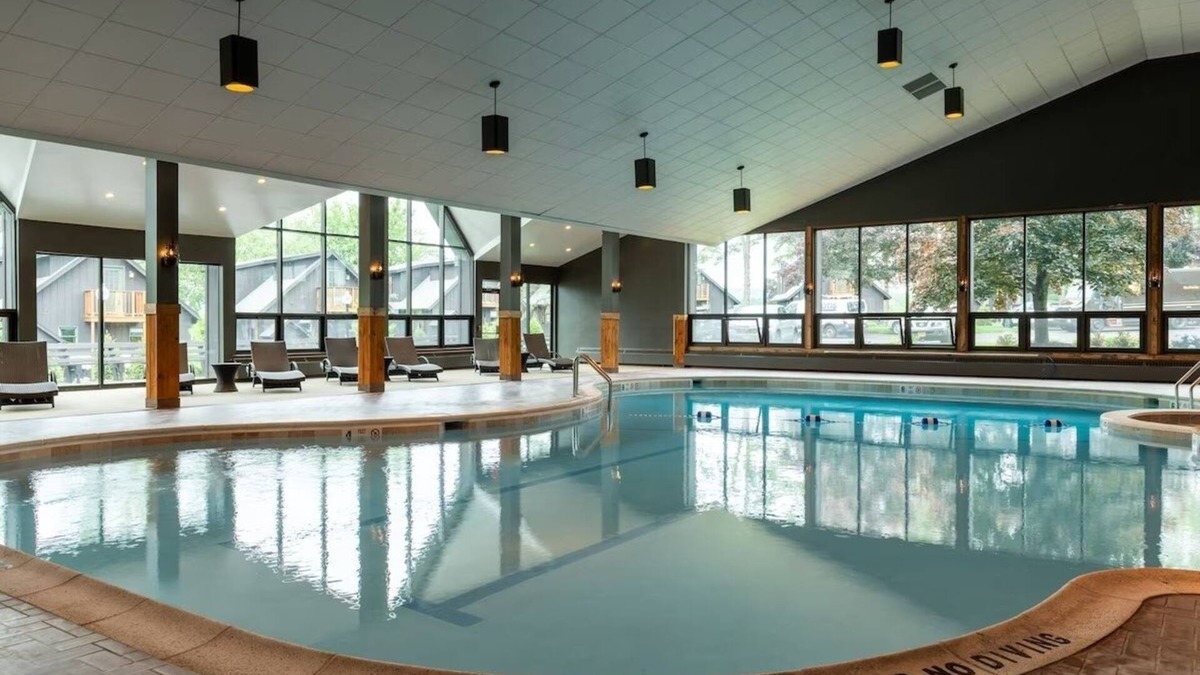 Schroon Lake Hotel | Family Lakeside Fun at Lodge w/Outdoor Pool | Scenic View from Outdoor Firepit