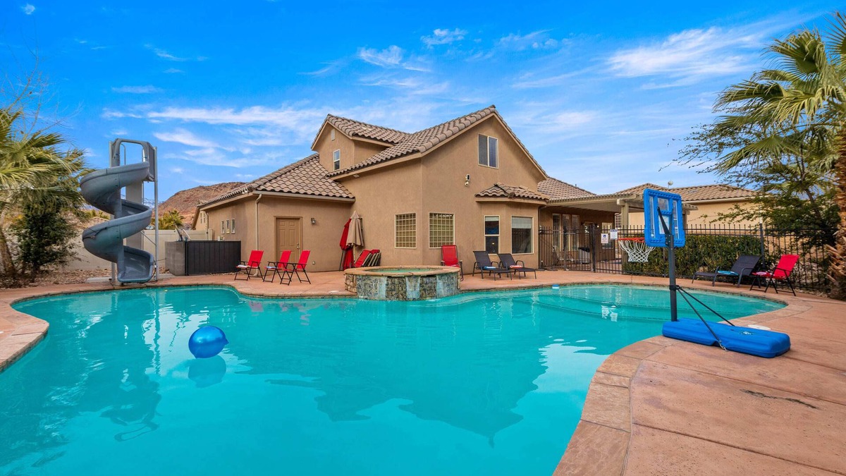 Washington Fields House | Family Oasis with Pool, Spa & Twist Slide - Minutes from St. George