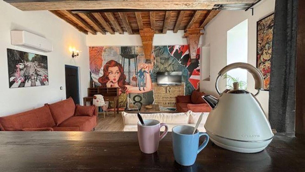 Montaigu-le-Blin Cottage | Family pop'art house, unique decor near Vichy
