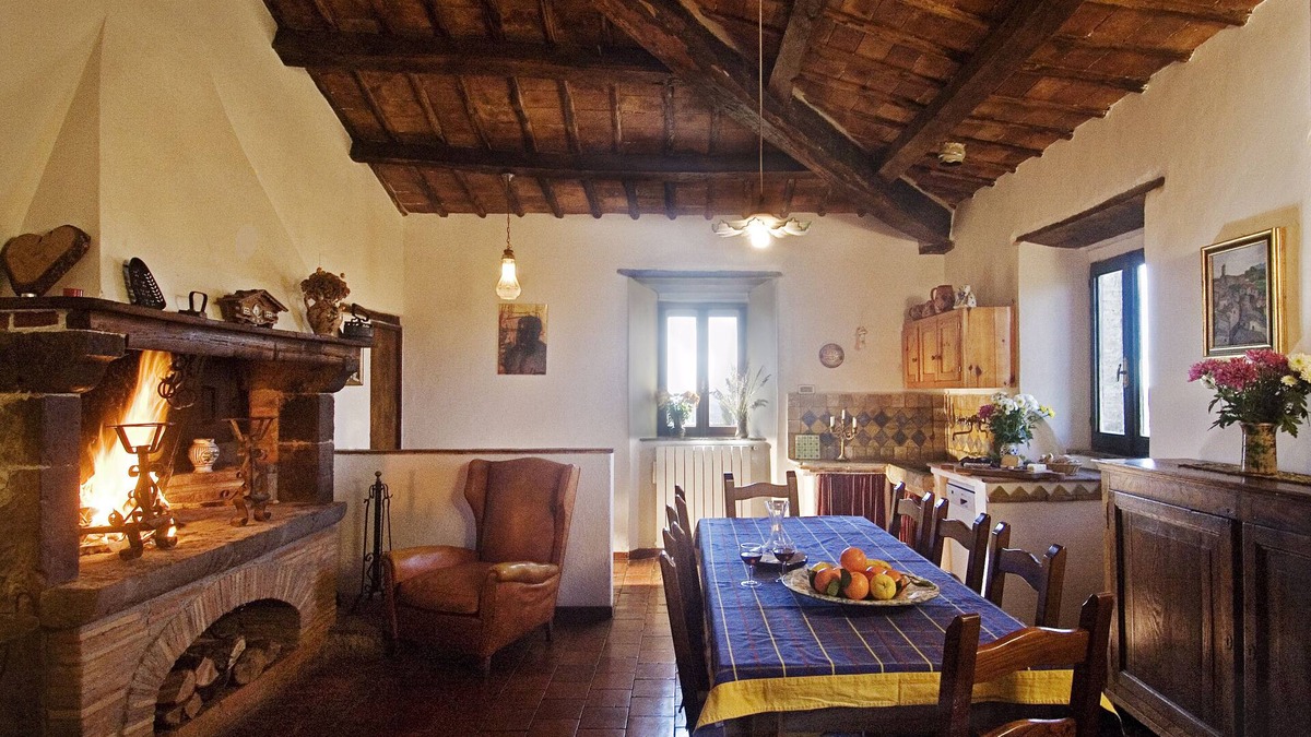Torre Alfina Apartment | Family vacation in nature with a playground and a wonderful view