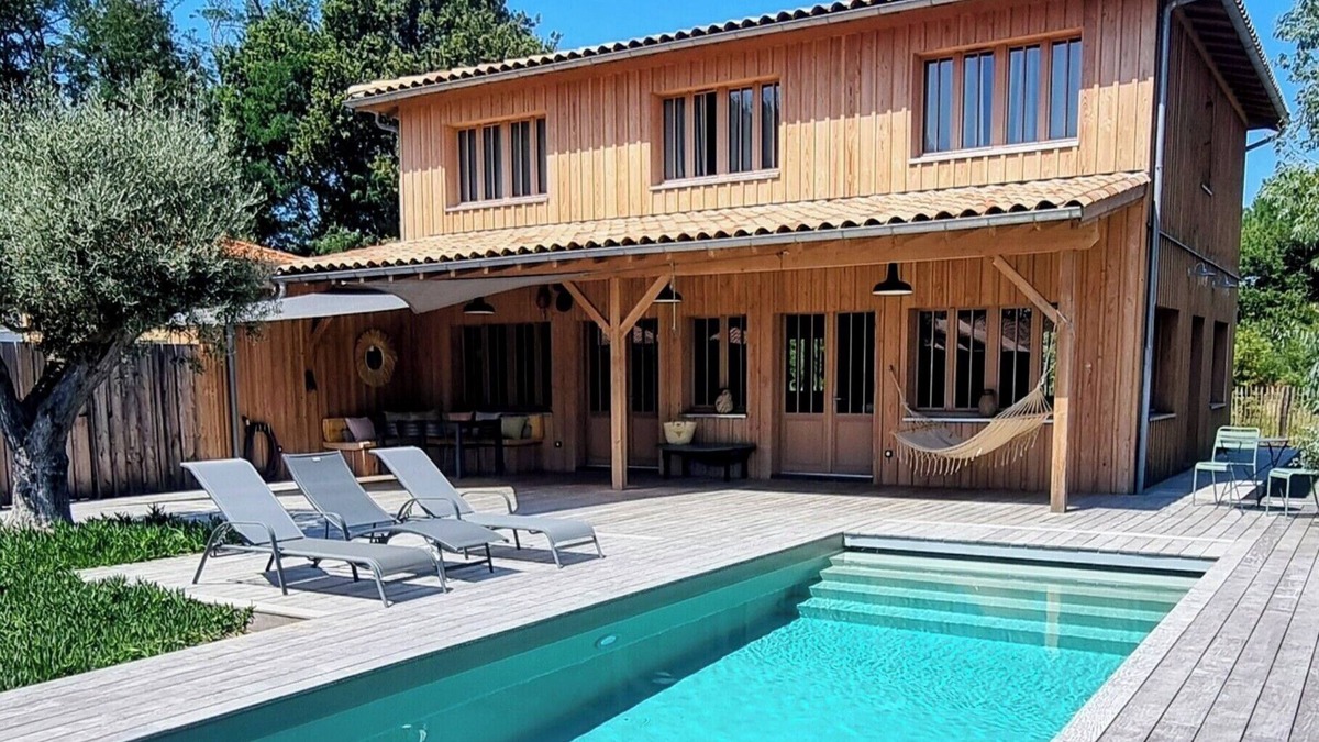 Saint-Julien-en-Born House | Family Wooden House 10min From Contis Plage