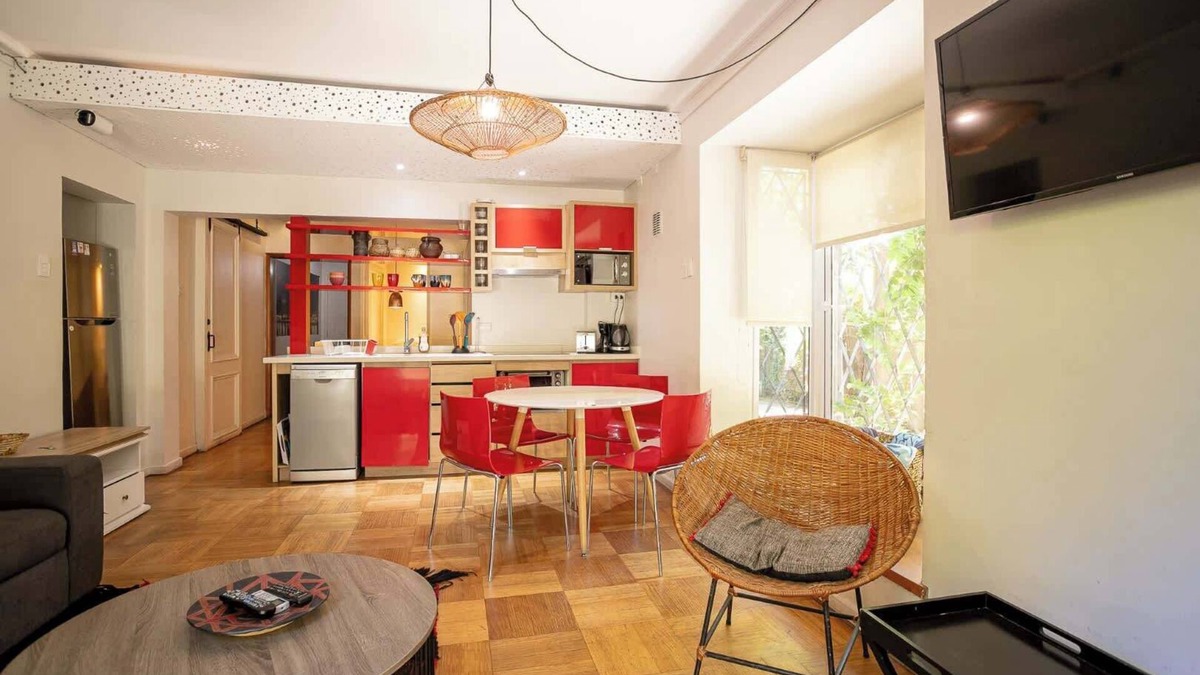 Providencia Apartment | FamilyTime Retreat: Chic 2BR Duplex with Pool in Providencia