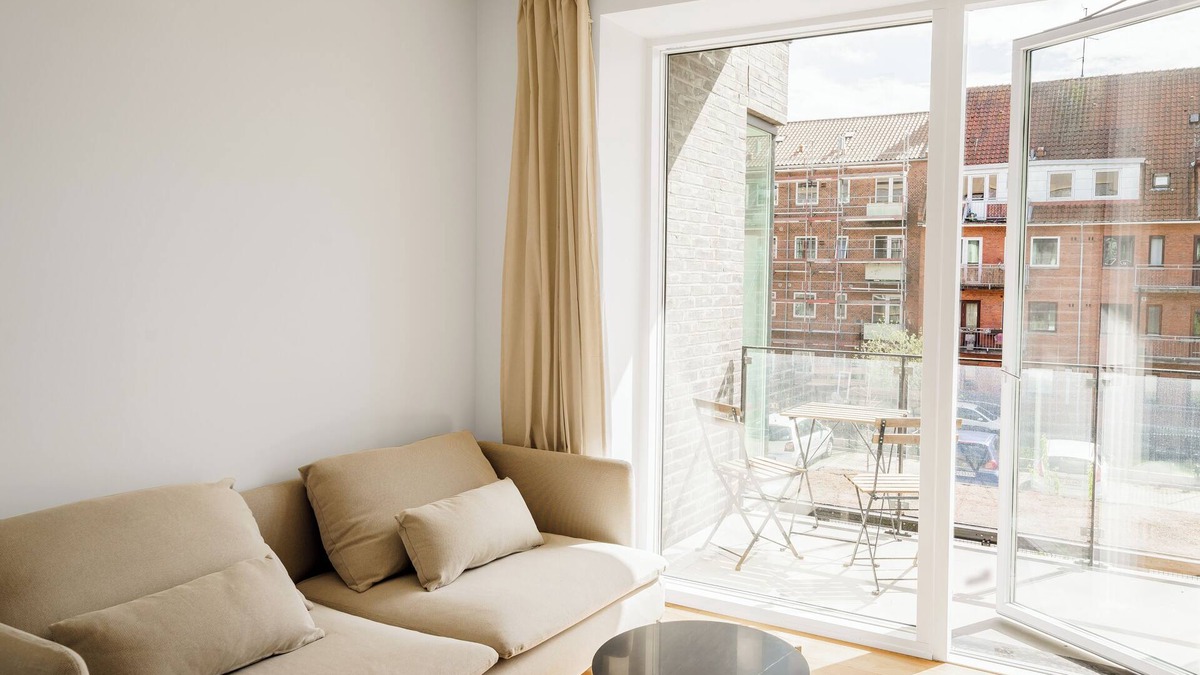 Odense Apartment | Fantastic 2-BR apartment with Balcony - 390