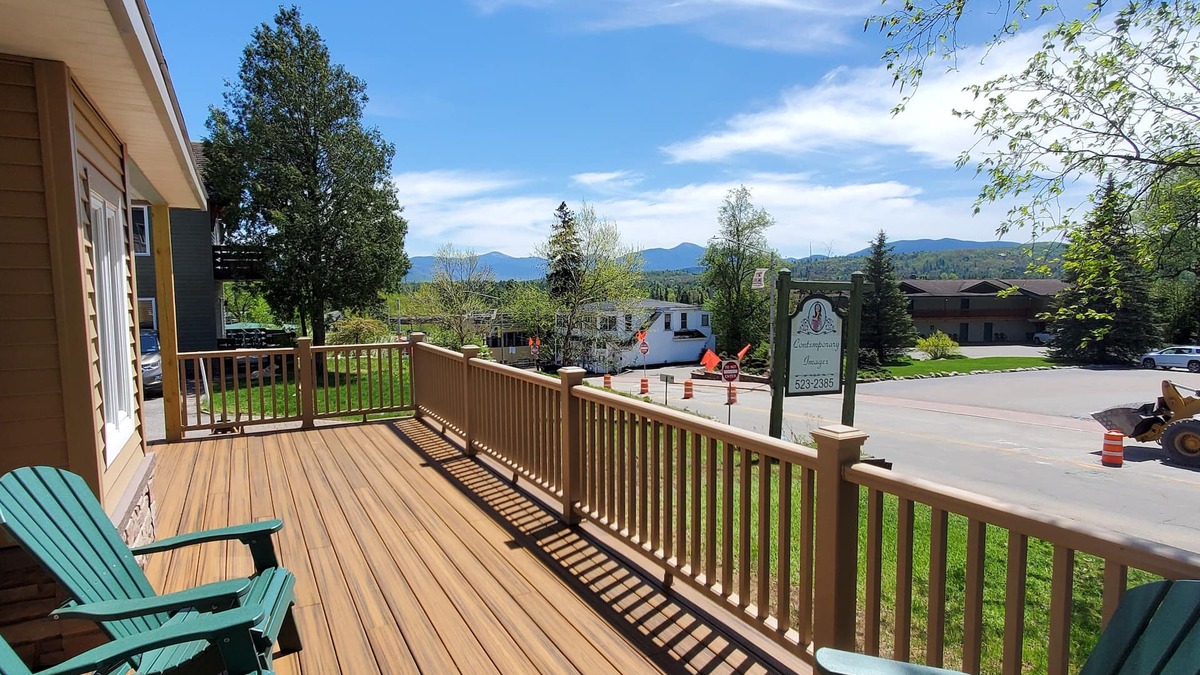 Lake Placid House | Fantastic Location. Walk anywhere. New total renovation. Huge Mt. view deck.