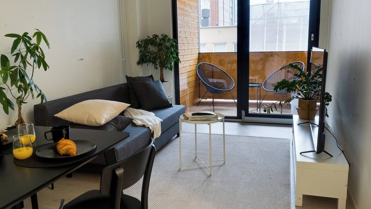 Tampere Apartment | Fantastic three rooms and balcony. Best location in Tampere!