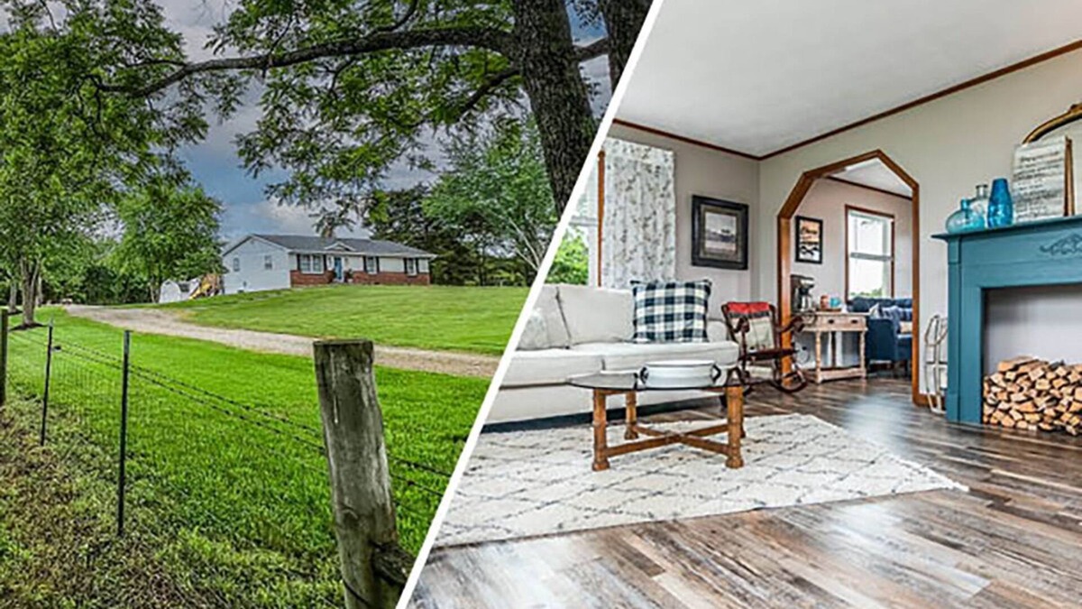 Holts Summit Other | FARMHOUSE on 7+/- Acres with Farm Fresh Breakfast + Crackling Bonfire