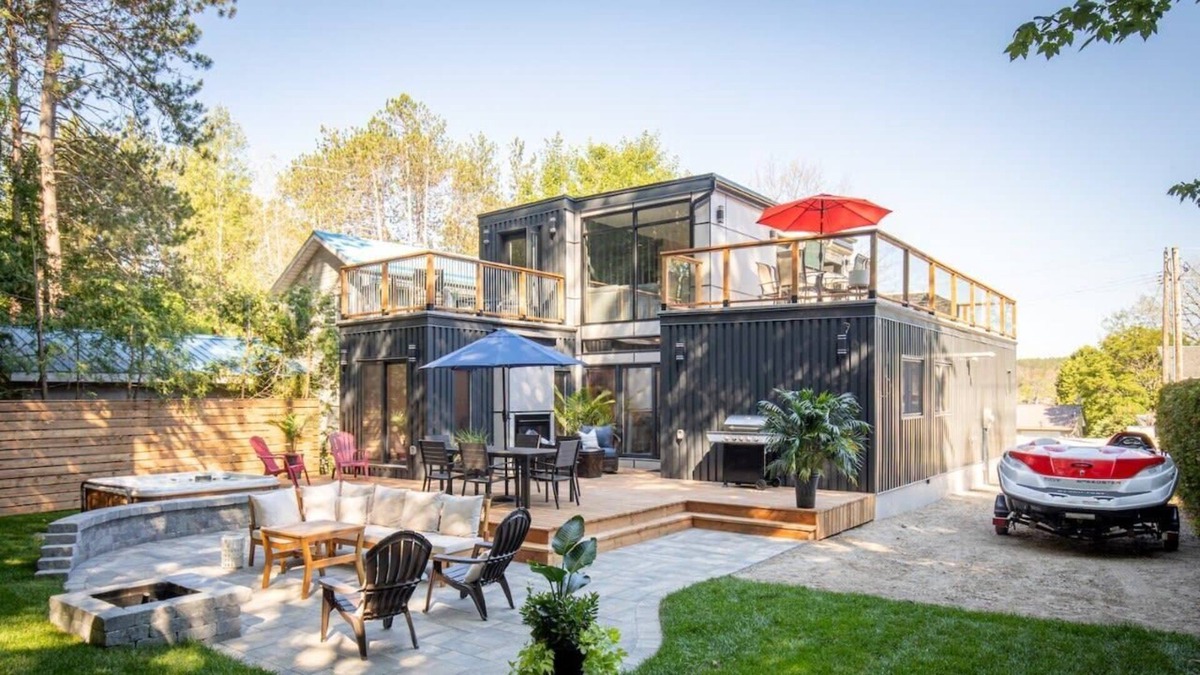 Tiny House | Farlain Container Cottage by Northern Shield