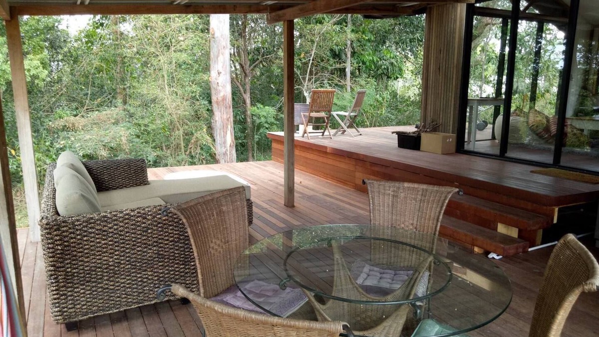 Mullumbimby Cabin | Farm Stay - Poolside Cabin w/2 Person Bath