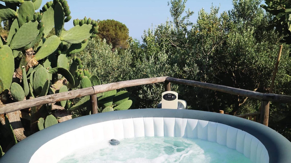 Casal Velino House | Farmhouse in Cilento nature with barbecue, whirlpool and relaxation area