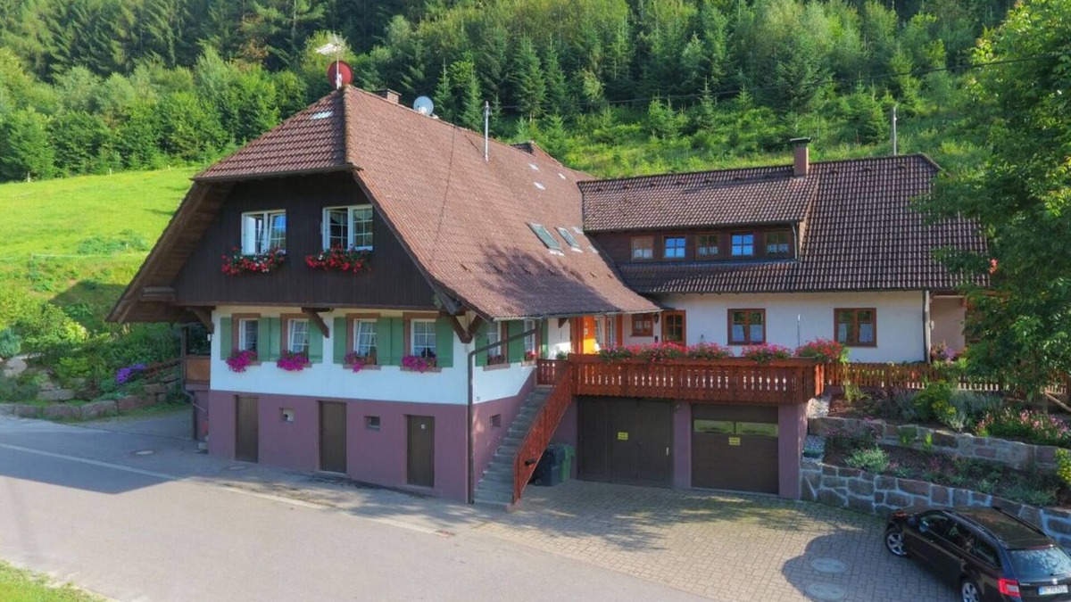 Zell am Harmersbach Apartment | Fe.wo. a. d. Bauernhof Waldnähe Spielplatz Hundezw. gr. Swimmbad im Ort