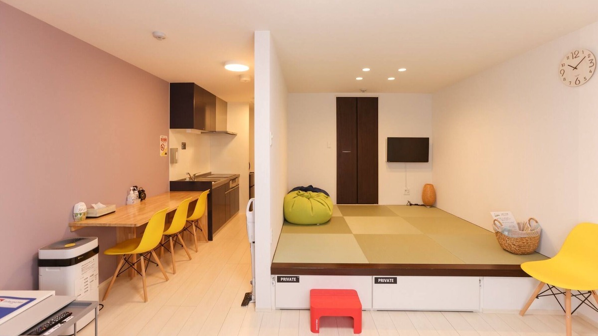 Hashima Apartment | Feel Japanese with tatami mats modern atmosphere with sofas/Hashima Gifu