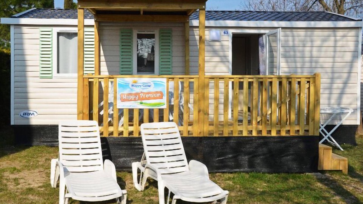 Manaccora House | Ferienanlage Manacore Mobilehome Happy Premium With Seaview Hillside für 7 Personen