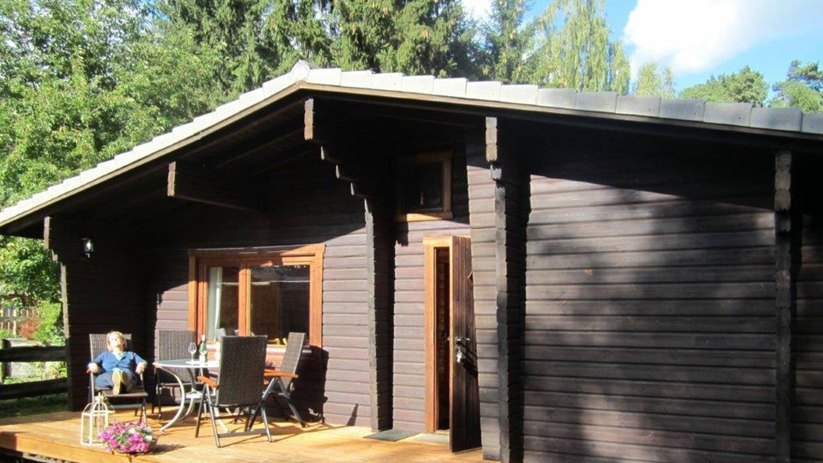 Moelln House | Ferienhaus auf der Heide am Schmalsee - Blockhaus