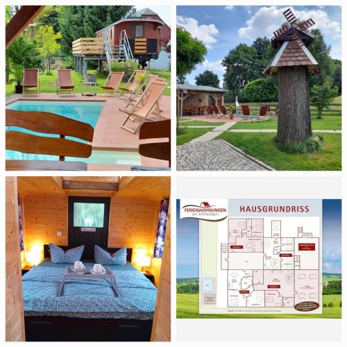 Heinsdorfergrund House | Ferienhaus auf einer Ebene für 25 Personen mit eigenem Garten und Pool