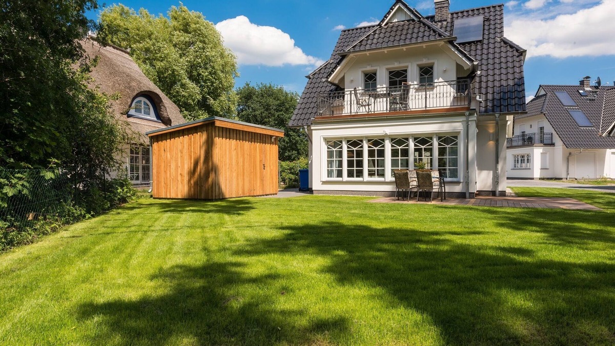 Born auf dem Darss House | Ferienhaus mit Sauna und Garten in Ruhiger Lage