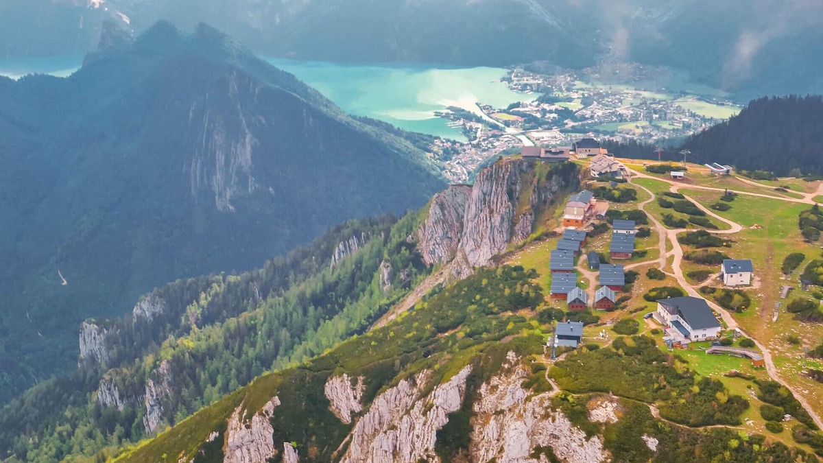 Ebensee House | Ferienhaus mit Bergpanorama