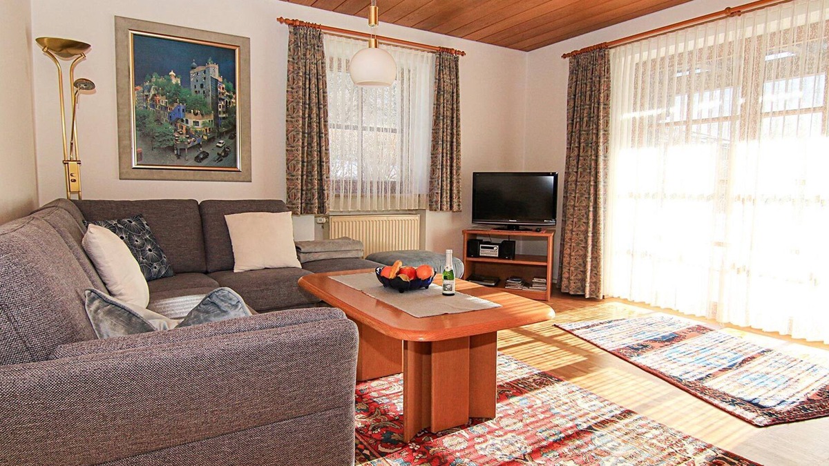 Oberschonau Apartment | Ferienwohnung für 1 bis 4 Personen, 58 qm, mit 2 separaten Schlafzimmern und Terrasse