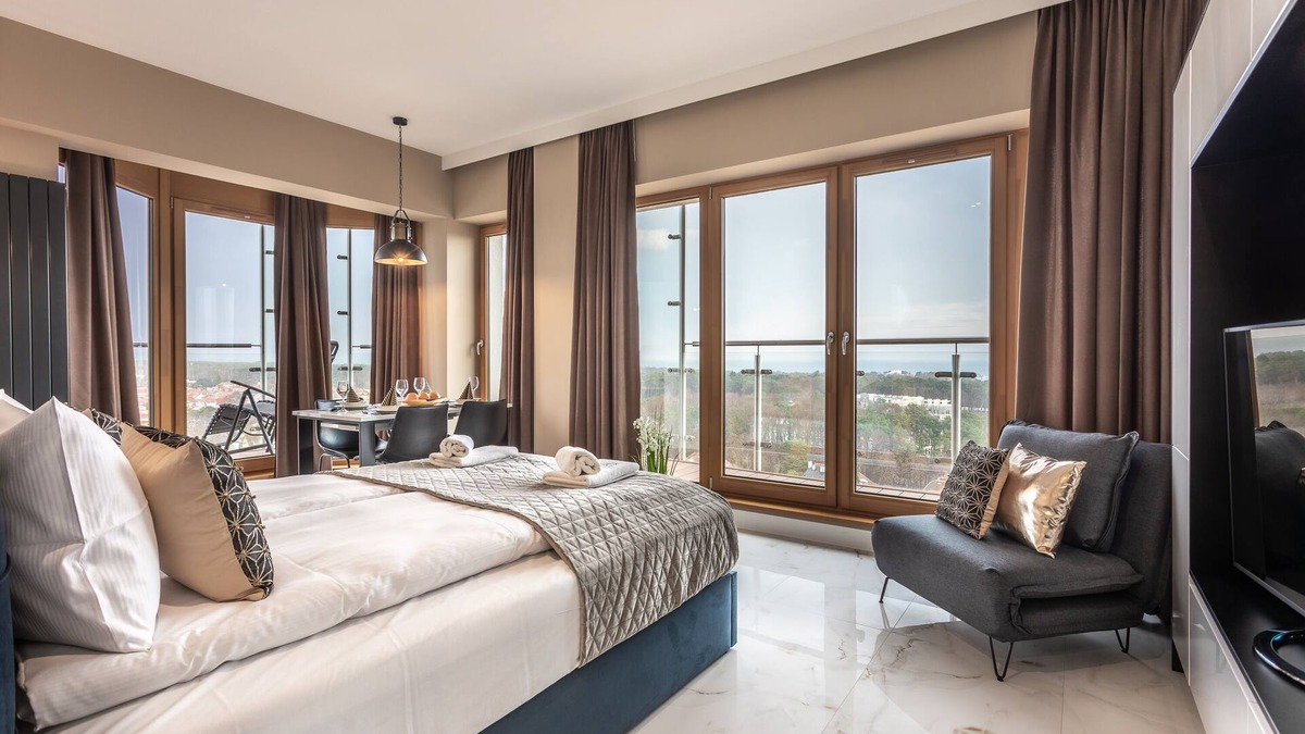 Swinoujscie Apartment | Ferienwohnung am Meer, Urlaub auf der Insel Usedom, Appartement Tower 114