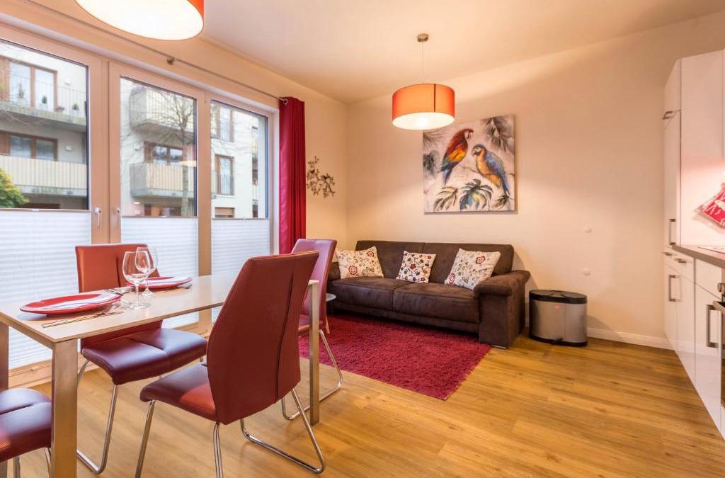 Busum Apartment | Ferienwohnung Büsumperle Rot