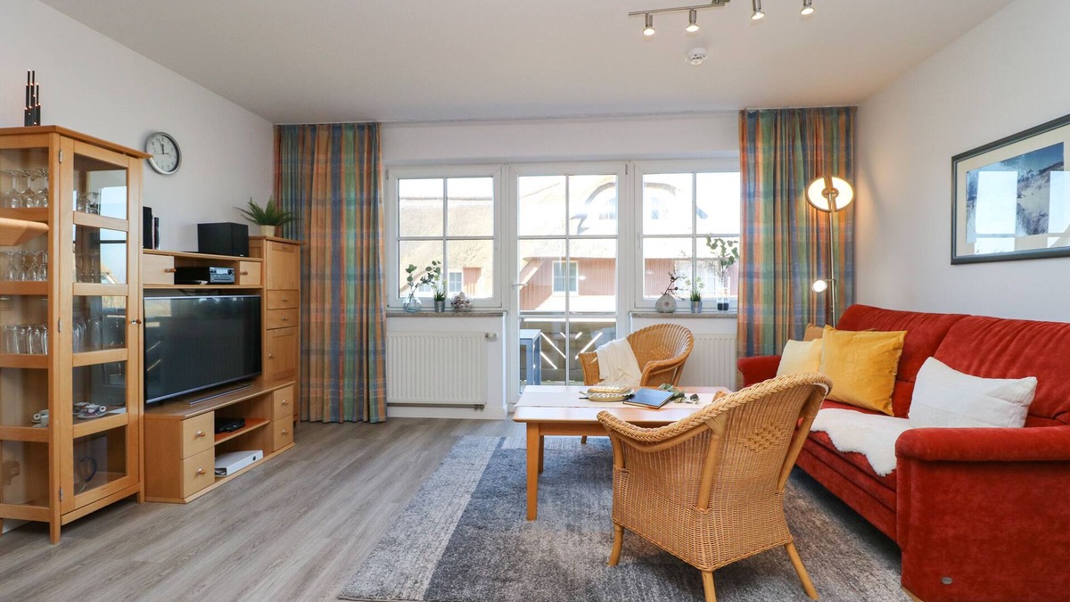 Ostseebad Wustrow Apartment | Ferienwohnung mit Balkon und Ostseeblick Direkt Hinter der Düne