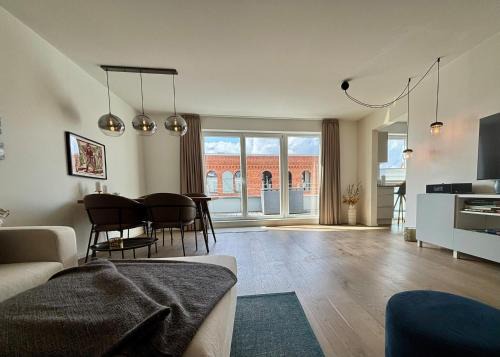 Eckernfoerde Apartment | Ferienwohnung "JungfernEcke" mit Sauna, Hafenspitze Quartier