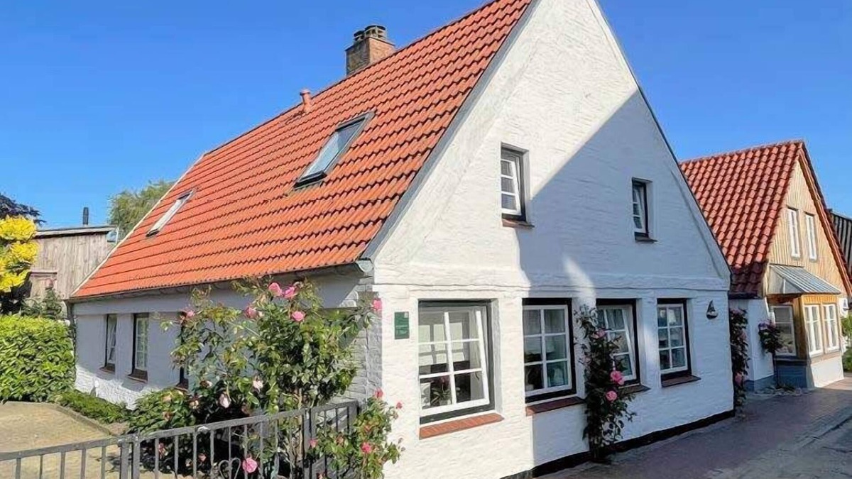 Maasholm Apartment | Ferienwohnung mit Eigenem Eingang und Terrasse im Historischen Fischerhaus