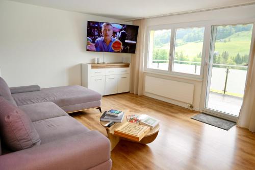 Ennetbuhl Apartment | Ferienwohnung Panoramablick