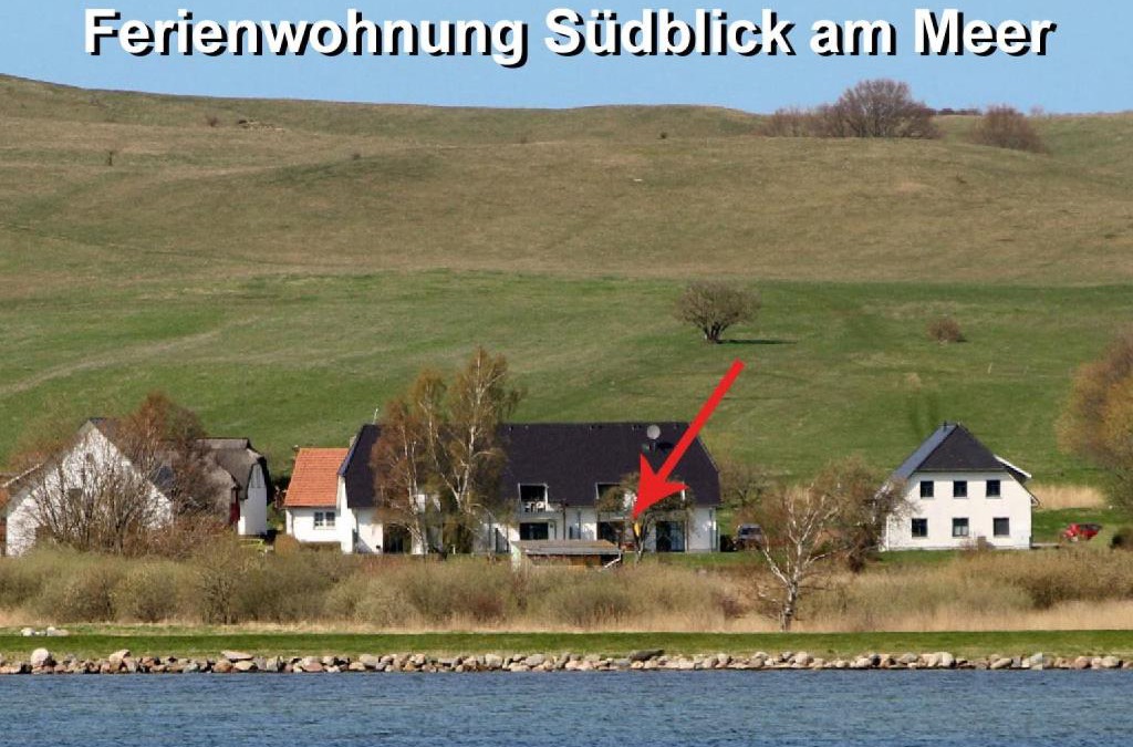 Gross Zicker Apartment | Ferienwohnung Südblick in Groß Zicker in ruhiger Lage mit Terrasse und Meerblick
