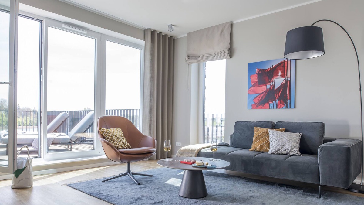 Kappeln Apartment | Ferienwohnung Schlei-penthouse Steuerbord in Kappeln