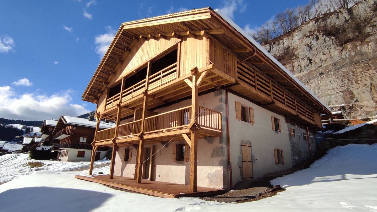 Le Grand-Bornand Apartment | Ferme Ancienne 1876 Rénovée, Appartement Neuf Tout Confort 8 Personnes