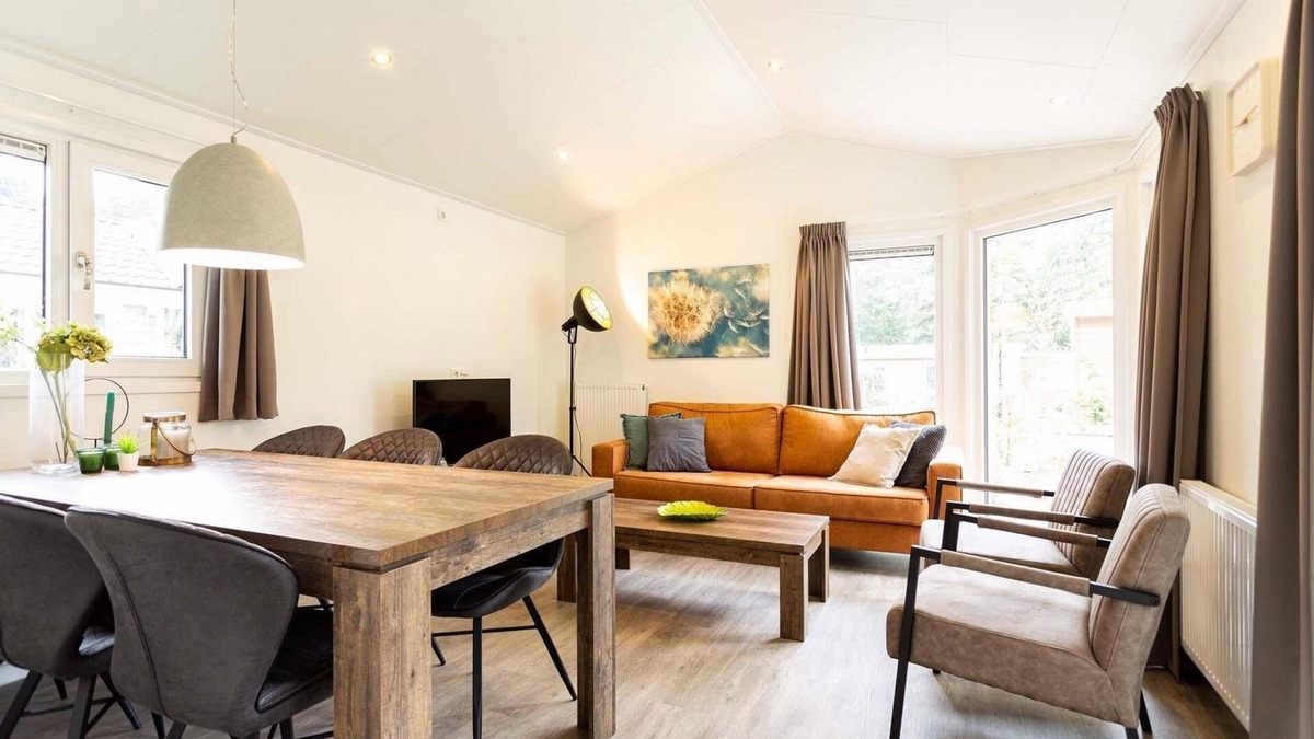 Beekbergen-West Ski Chalet | ✓ Ferox at Recreatiepark Beekbergen ✓ Holiday home for 6 persons ✓ Located in Beekbergen (Gelderland) ✓ Holiday park on the Veluwe ✓ Book directly through the park