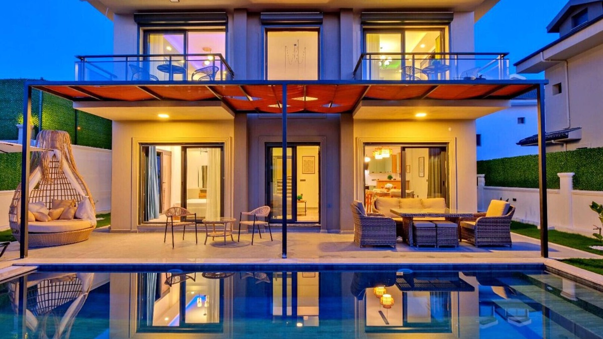 Fethiye Villa | Fethiye Ciftlik 4 Bedroom Villa - 6385