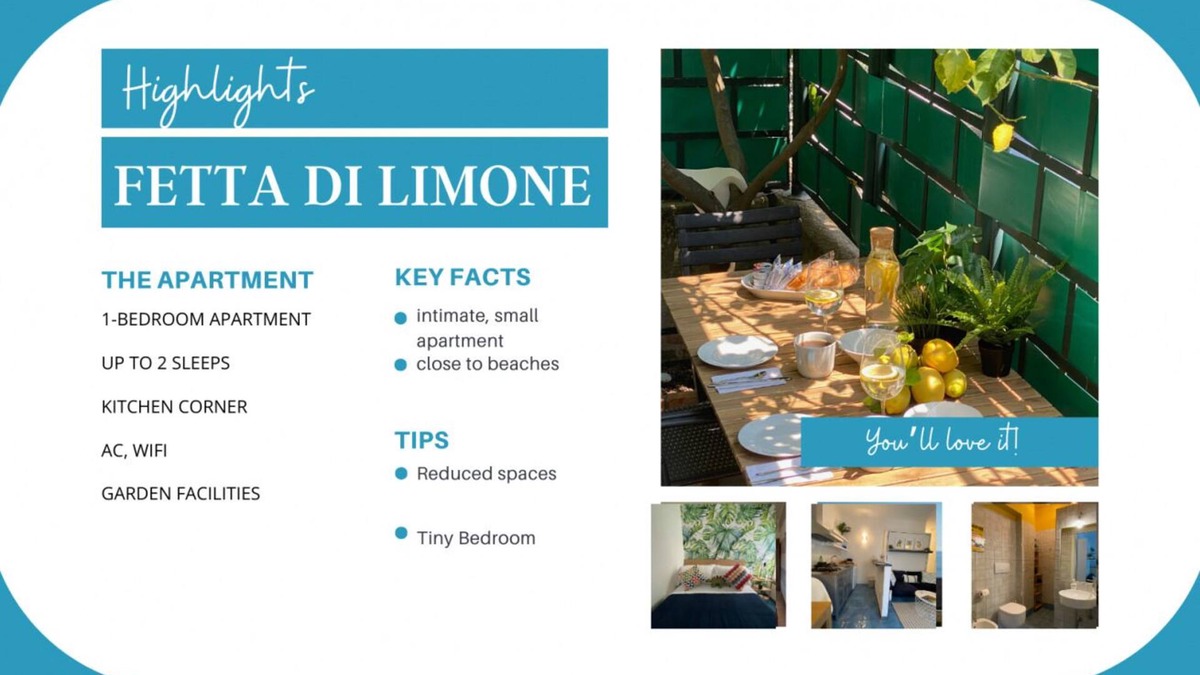 Cinque Terre Apartment | Fetta di Limone Apartment with AC and Patio