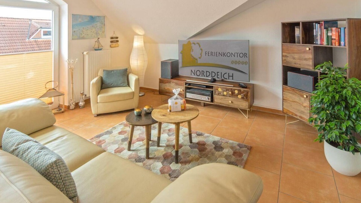Norddeich Apartment | Fewo Sonnenplatz 30 Norddeich