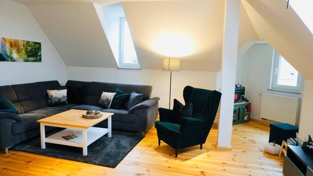 Thale Apartment | FeWo26 in Sagenharz | stylish family apartment, 2 bedrooms, air conditioning, WiFi & Netflix