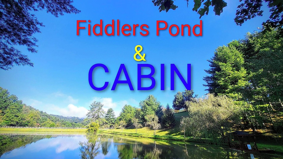 Galax Cabin | Fiddlers Pond Cabin, Galax Va, New River Trail & Fishing. PET FRIENDLY