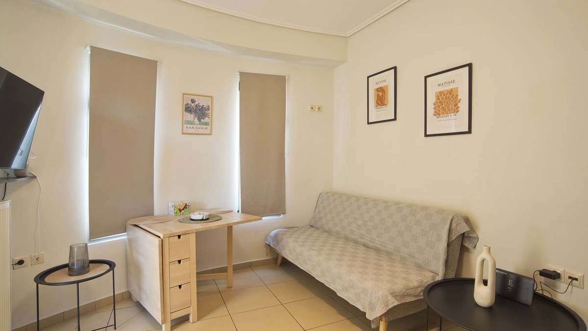 Chaidari Apartment | Filoxenia Modern Apt with Balcony near Athens Ctr