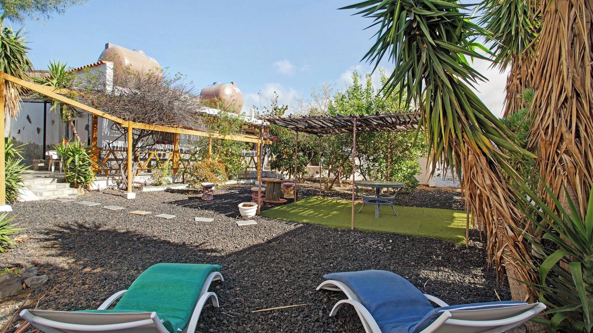 Aguimes Villa | Finca Fani 4 with Mountain View, Shared Pool, Wi-Fi, Terrace & Garden