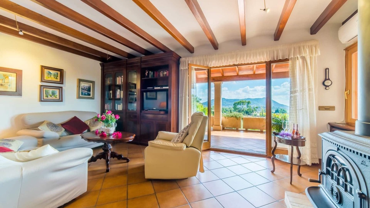 Inca House | Finca in Inca with Pool and Mountain Views
