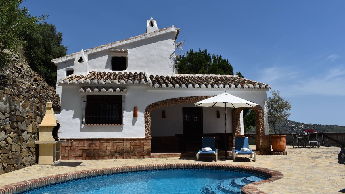Competa Cottage | Finca Ventorrillo with private pool for 4 people