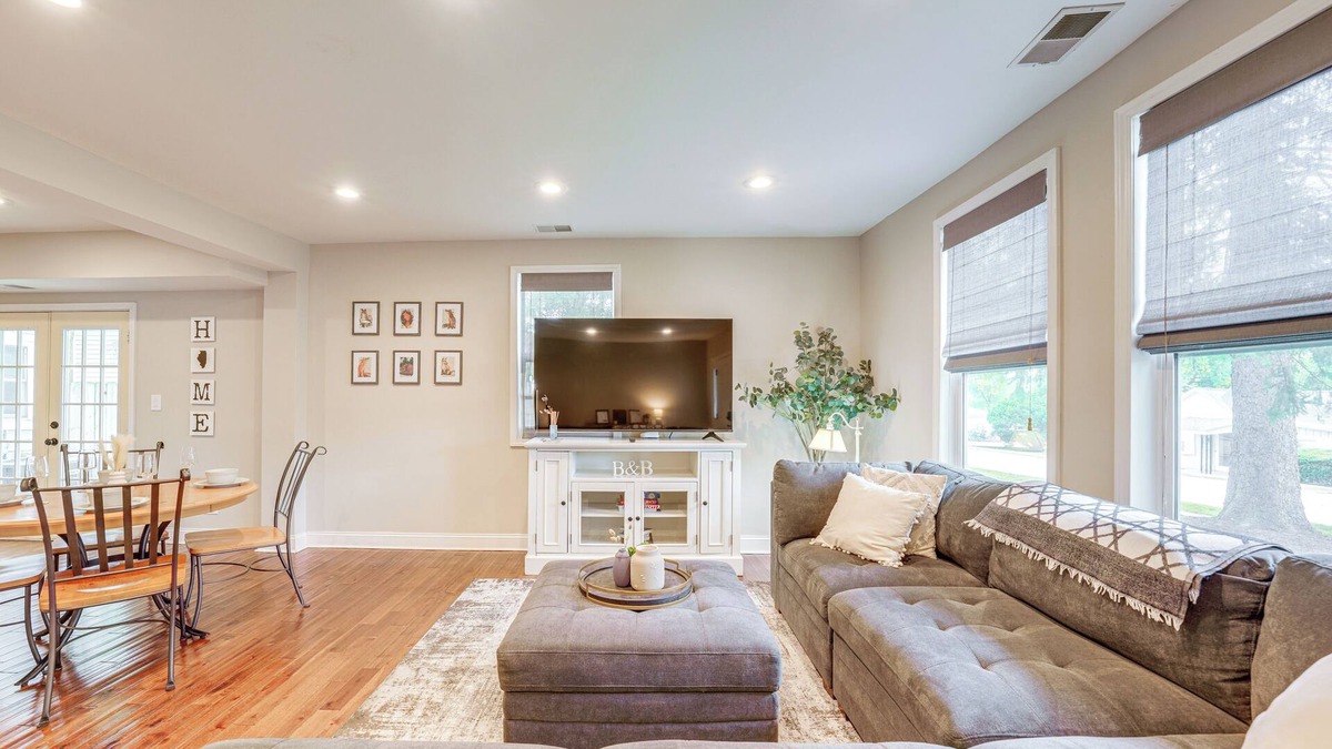 St. Charles House | Fire Pit & Grill: Family Home on Fox River Trail!