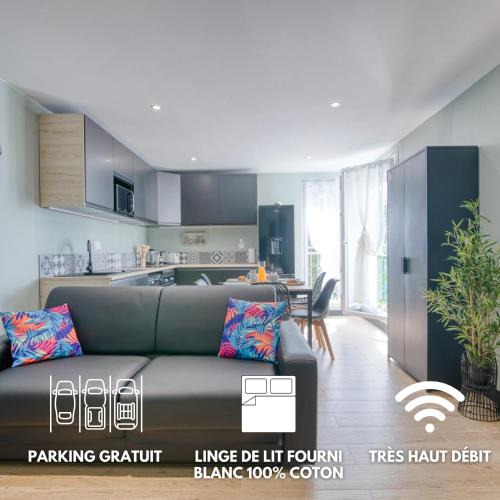 Bascule - Oratoire Apartment | First flight Colomiers - à 8 mn de l'aéroport- Proche Airbus - 6 voyageurs