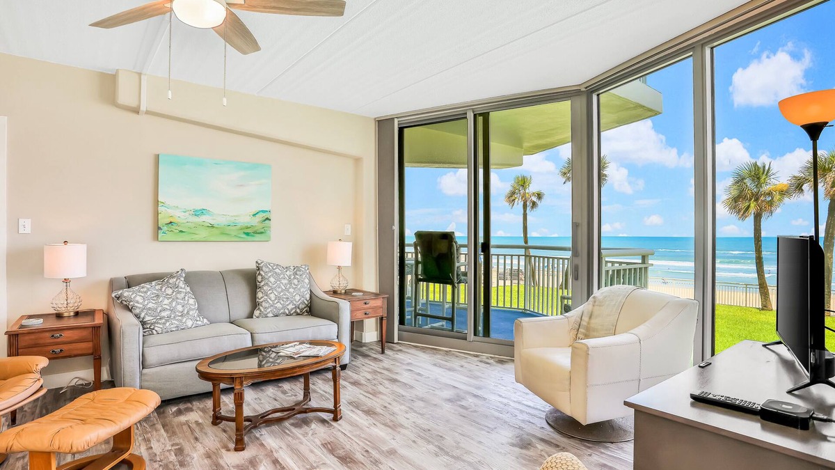 Ocean View Halifax Estates Condo | First Floor Condo with Shared Pool, High-Speed WiFi, Central AC, and Ocean Views