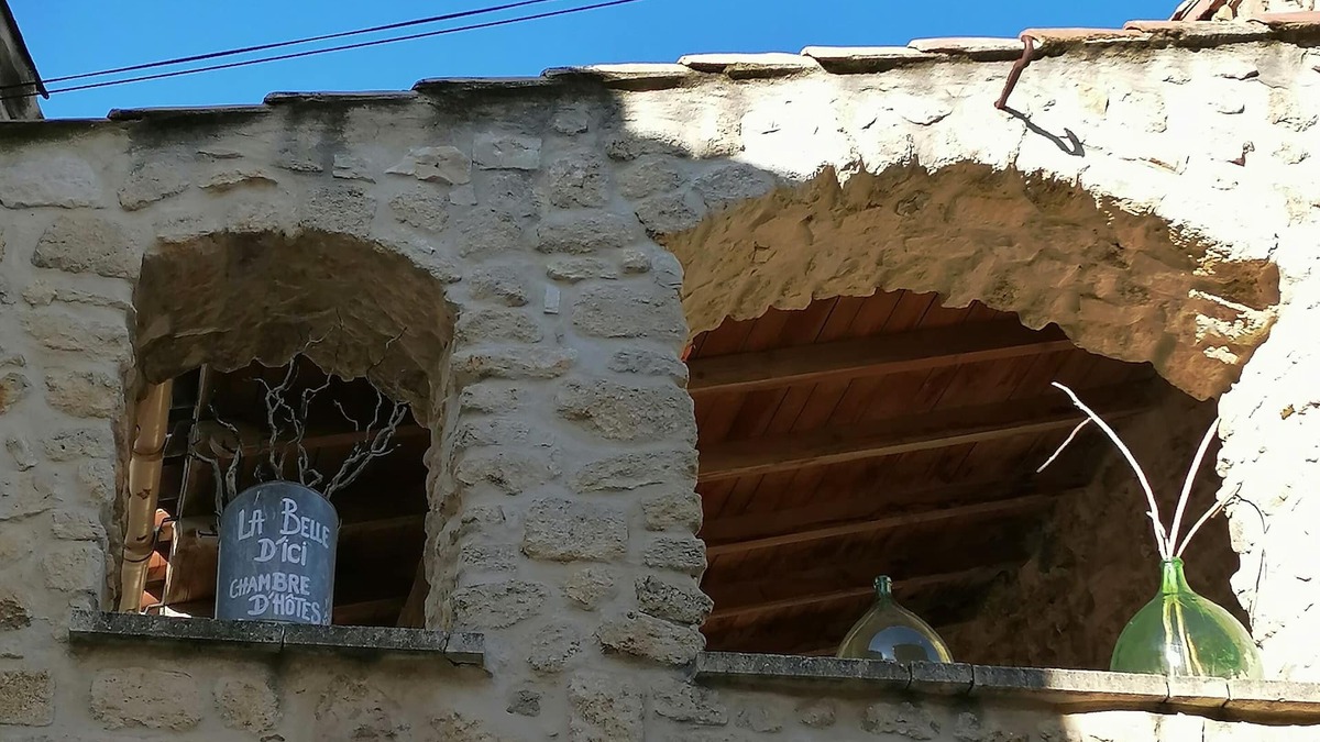Theziers House | First floor of our house "la Belle d'Ici"