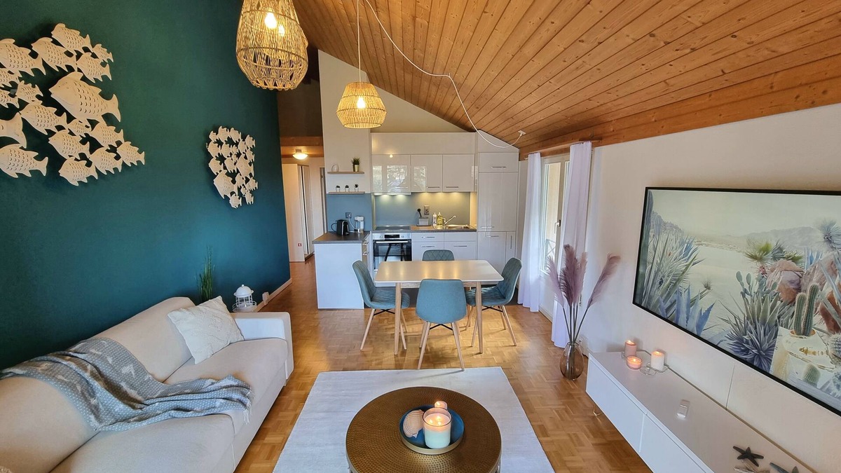 Darligen Apartment | "fischerhüsli" Directly on Lake Thun