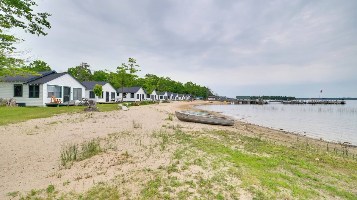 Cedarville Cabin | Fish, Boat & Relax: Lakefront Cedarville Cabin 1