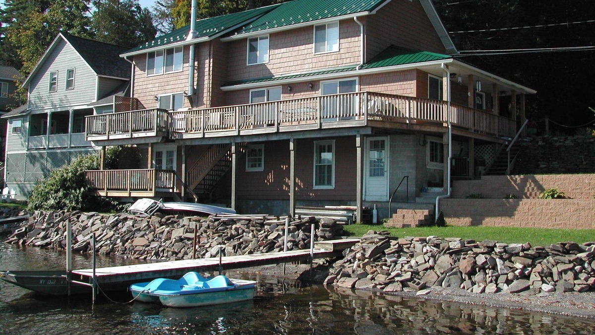 Richfield Springs House | Fisher's Landing, Swimming, fishing, kayaks, canoe, paddleboards, panoramic view