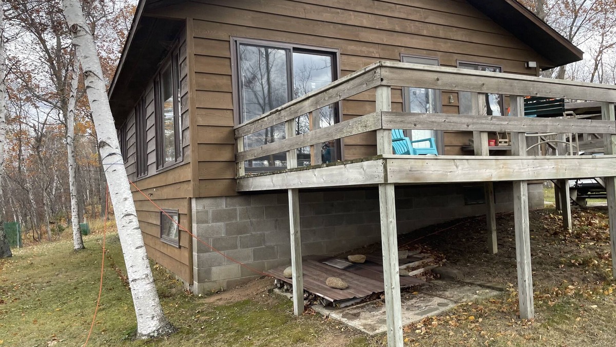 Deerwood Cabin | Fishing cabin in the pines! 50 acres of lakeshore forest, & only YOU! Beauty.
