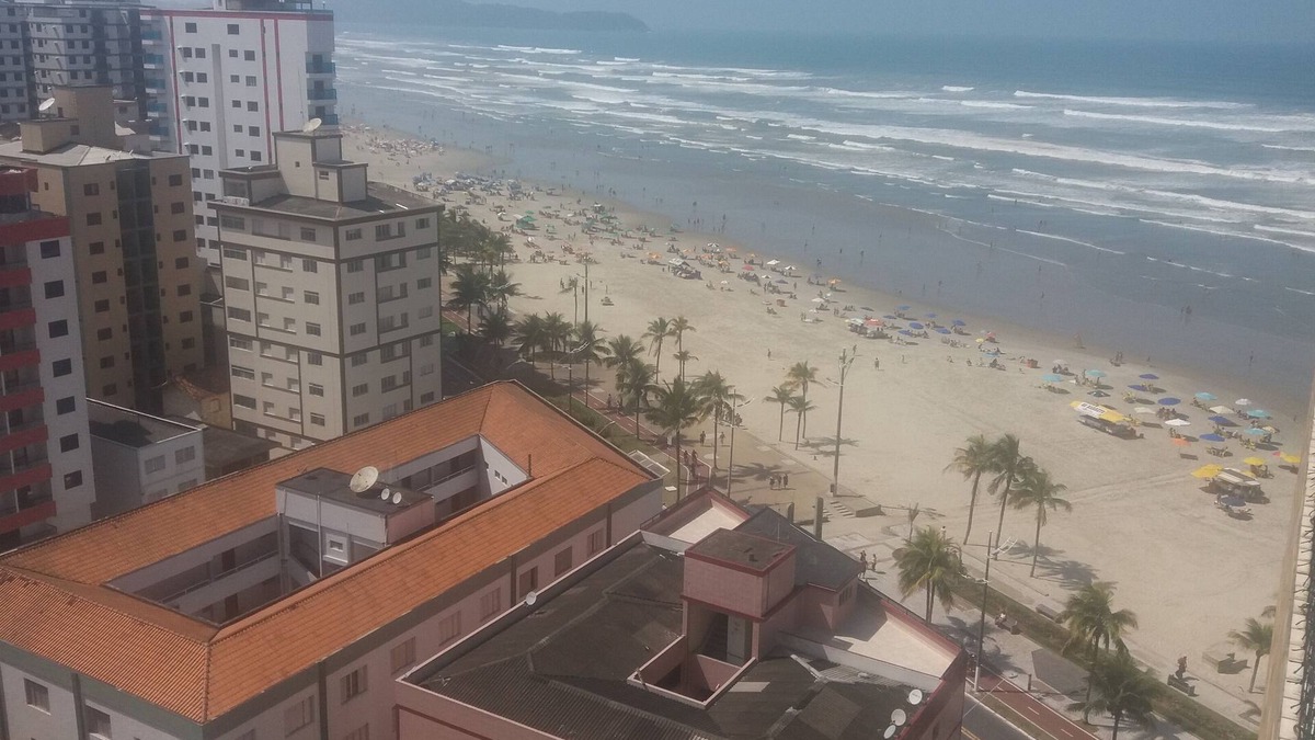 Vila Assuncao Apartment | FIT 15m FROM THE BEACH, WITH PRIVILEGED VIEW OF THE SEA ON THE 13TH FLOOR